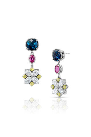 Custom Diamond Earrings - Andrew Bugher Design, Fine Handcrafted Jewelry in Minneapolis, Custom Rings, Bracelets, Necklaces, Earrings