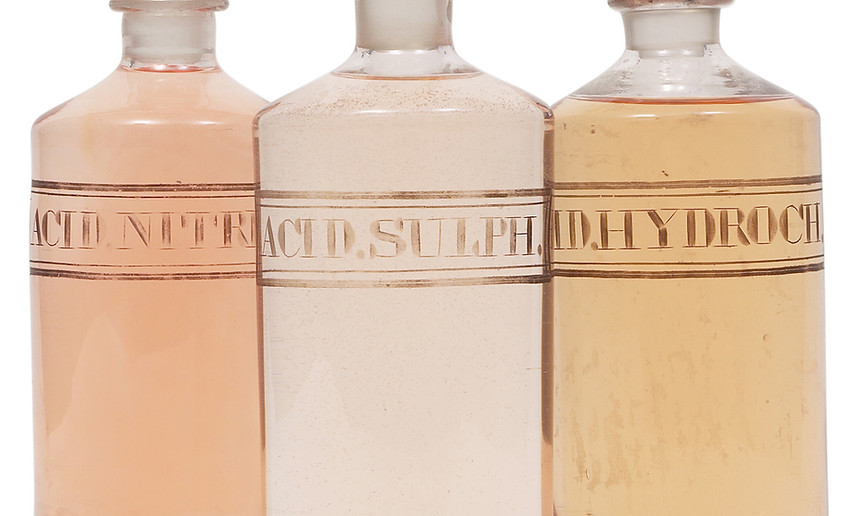 Vintage Apothecary Bottles