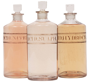 Vintage Eczacı Şişeler