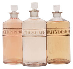 Vintage Apothecary Bottles
