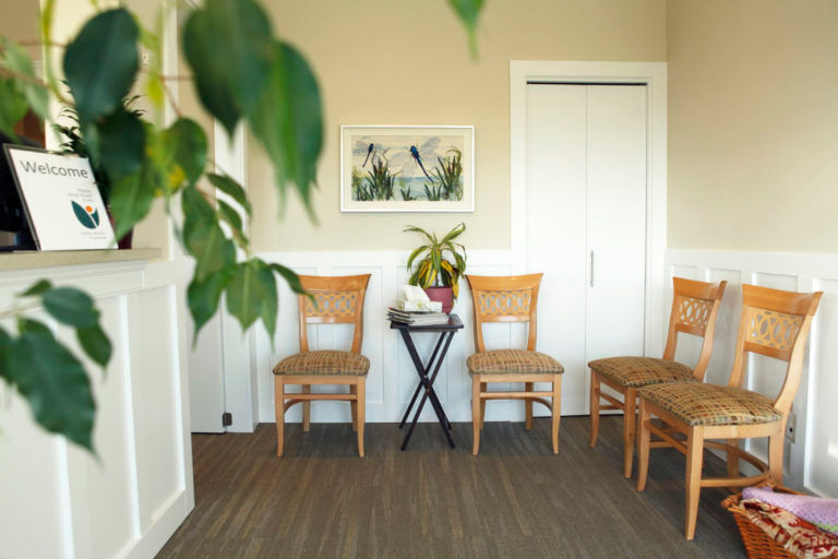 Clinic waiting room at VSAC