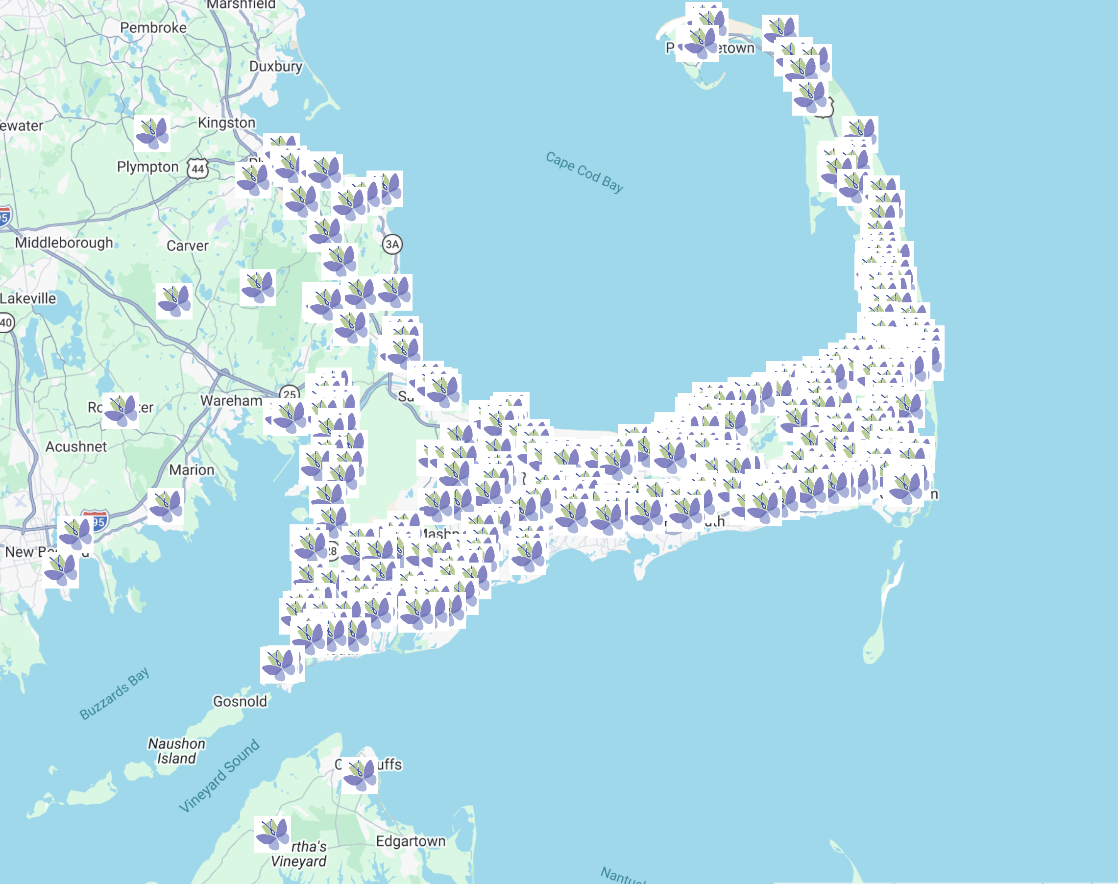 Pollinator Pathway Map