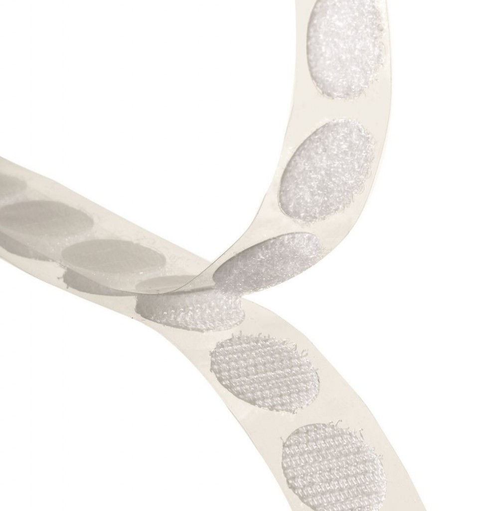 Borrelås - selvklebende sirkler