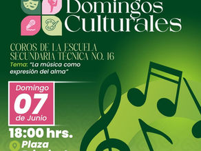 Ayuntamiento de Ciudad Valles invita a los Domingos Culturales