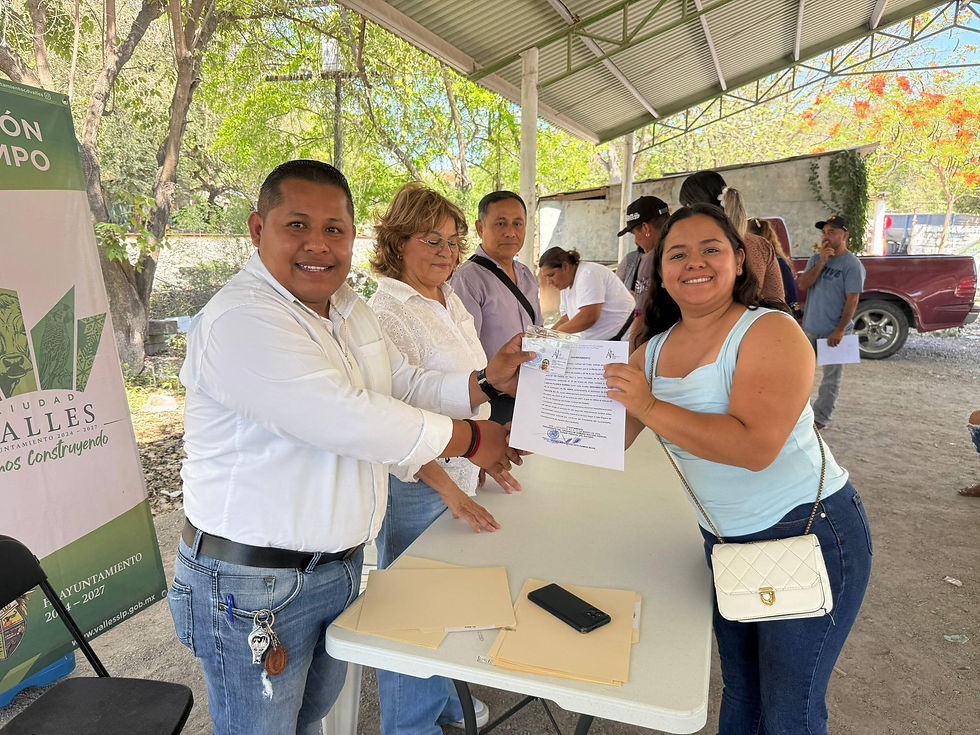 INICIA AYUNTAMIENTO ENTREGA DE NOMBRAMIENTOS A NUEVOS JUECES AUXILIARES EN ZONA RURAL