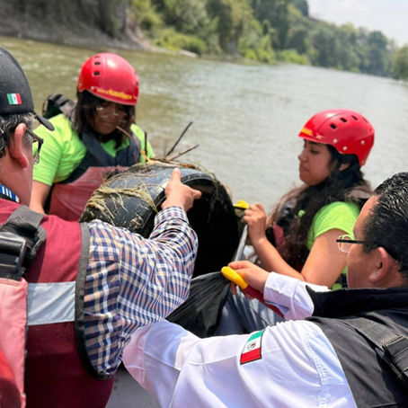 RETIRAN MÁS DE 18 TONELADAS DE RESIDUOS EN LA PRIMERA JORNADA DE LIMPIEZA DEL RÍO VALLES 2026