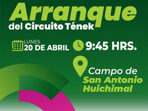 INVITAN A LA CIUDADANIA AL ARRANQUE DE OBRA DEL CIRCUITO INDIGENA