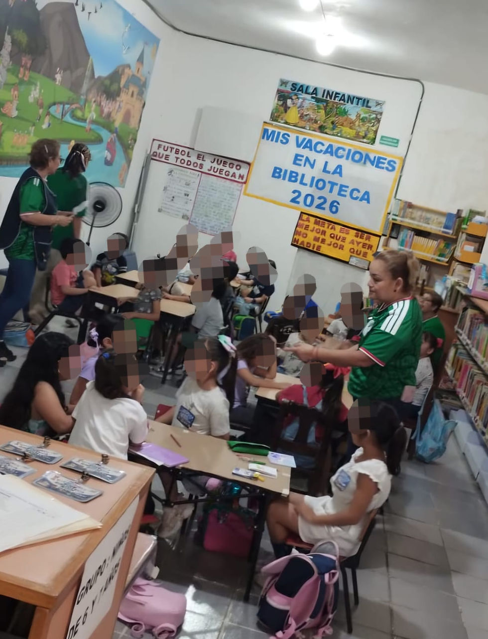 Inició el curso de "Mis Vacaciones en la Biblioteca" en Ciudad Valles
