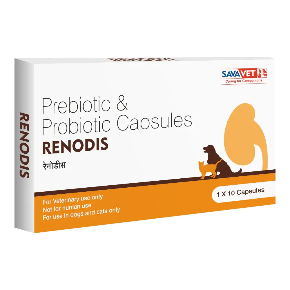 Renodis Capsules Prebiotics & Probiotics for Dogs and Cats