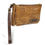 Thumbnail: Embossed Alligator Print Leather Wristlet