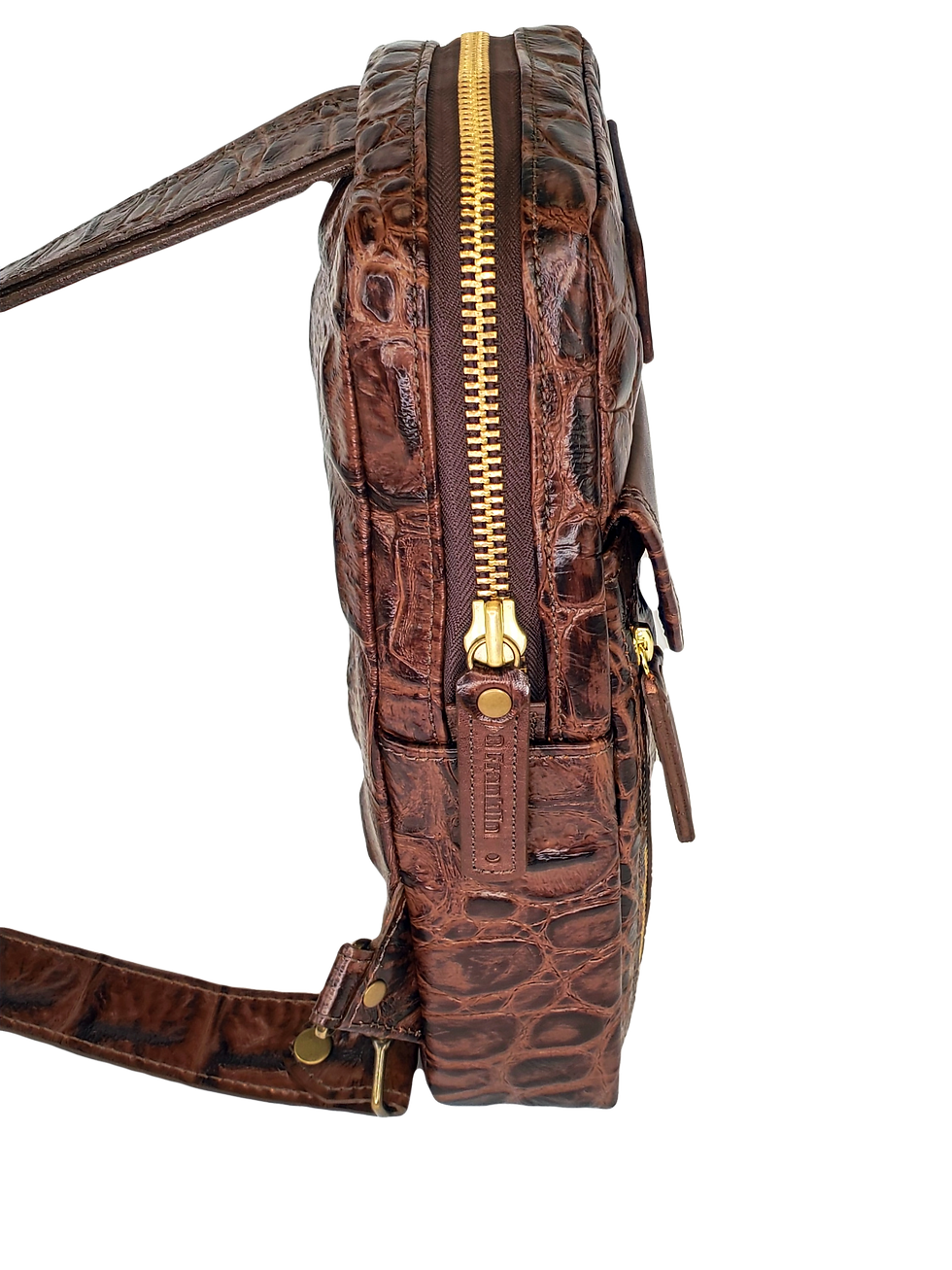 Thumbnail: The Safarious Shoulder Bag Cognac Unisex