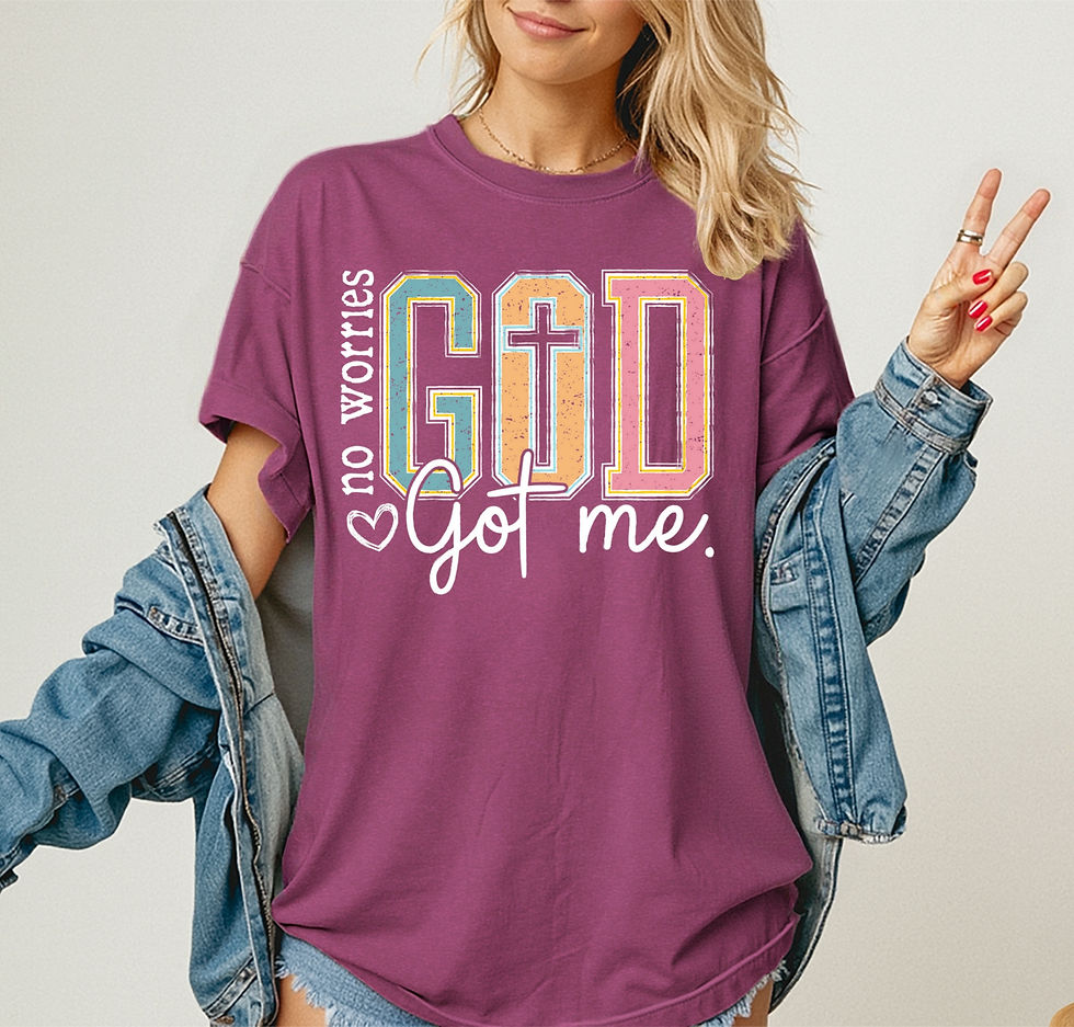 God got me no worries tee berry