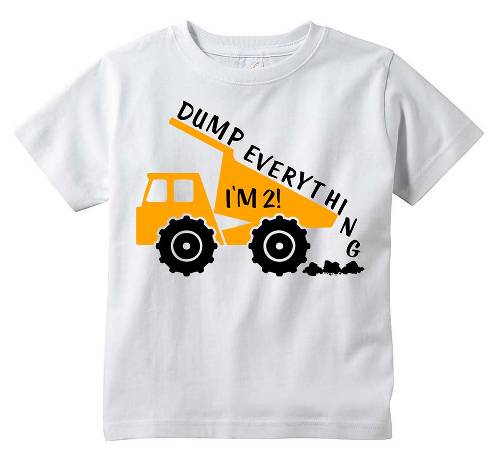 Thumbnail: dump everything t-shirt white color
