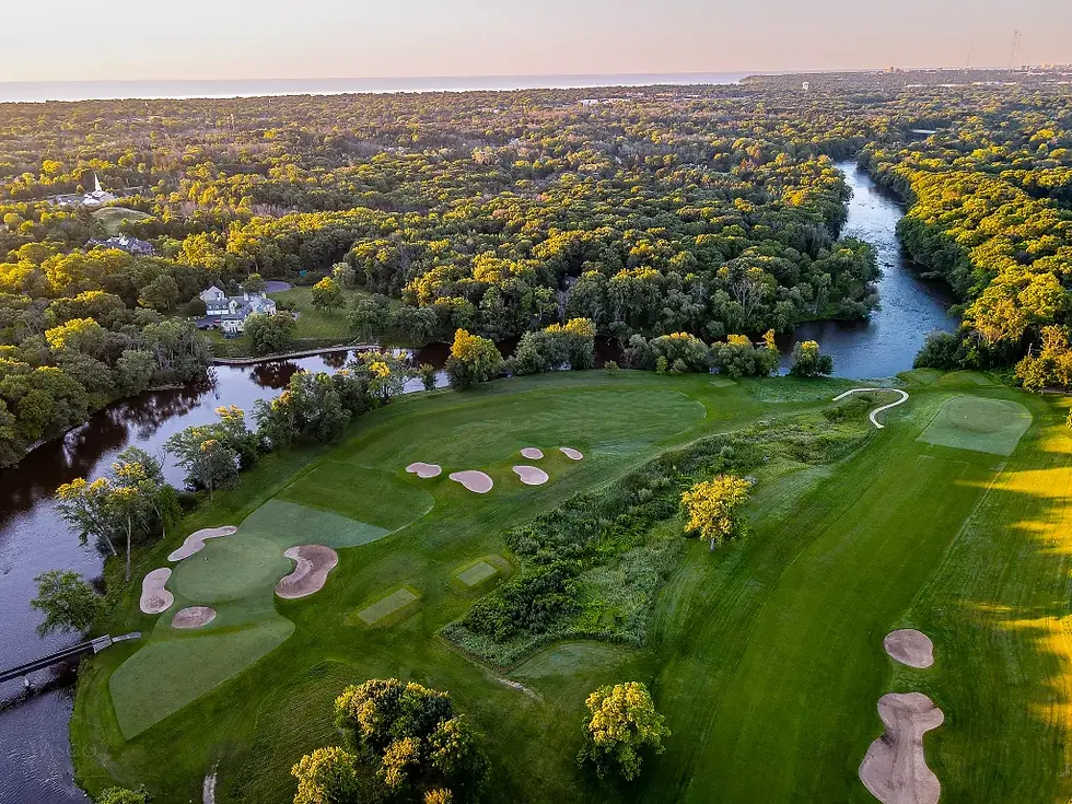 Drone shot of The Wisconsin Country Club