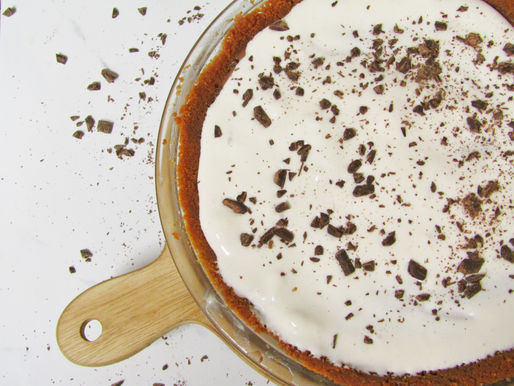 [vegan] Biscoff Chocolate Mousse Pie