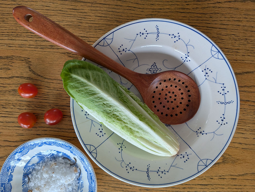 Miniatyrbilde: Kjøkkenredskap i tre - sett