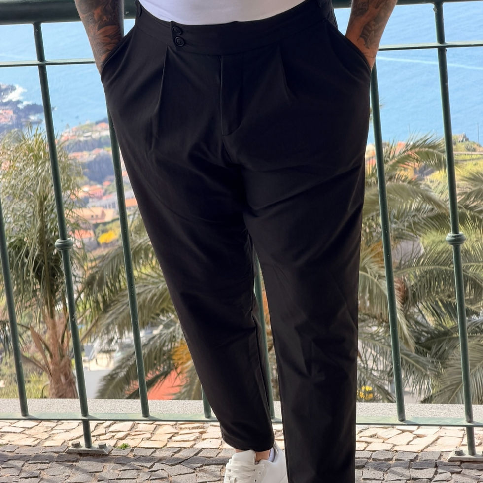 Miniatura: Tailored Trousers Black