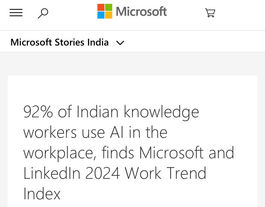 A news item about today’s job market, telling to gain proficiency in AI tools like ChatGPT is essential for career security. AI education courses from MAXPRO AI equip you with the skills to stay relevant, safeguard your role and keep pace with technological advancements. Mastering these AI tools and ChatGPT boosts your productivity while showcasing your ability to innovate and drive organisational growth. As industries transform, AI expertise ensures you remain a valuable asset, enabling you to secure and maintain your job in an ever-evolving workplace. AI is a must for everyone to secure their jobs. Try an AI Tools and ChatGPT course from MAXPRO AI and get premium certification. Learn from MAXPRO AI's AI Instructor Satyen Srivastava.