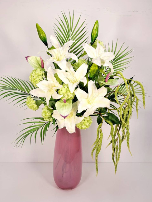 カサブランカを使ったアレンジ