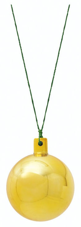 OXM-1560-GO 50mm メタリックユニボール(ワイヤー付き)/ゴールド