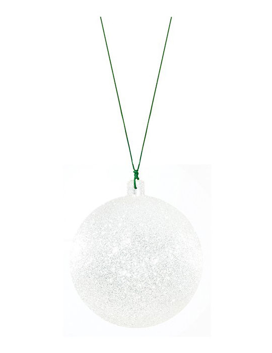 80mmシャイニンググリッターユニボール(プラチナシルバー) OXM-1544-PTSI