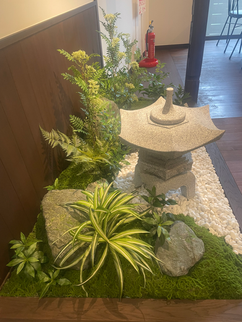 後ろから見た