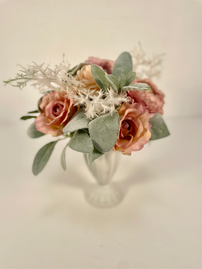 正面から見たくすみカラーアレンジ