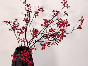 様々なシーンで活躍する赤い実！