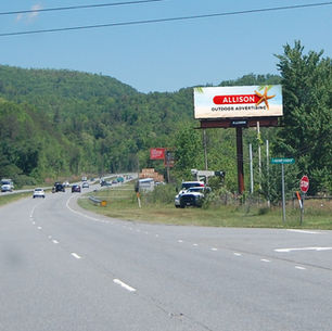 New Digital Billboard SYL-3304-N on Hwy 441 (Sylva/Dillsboro, NC)