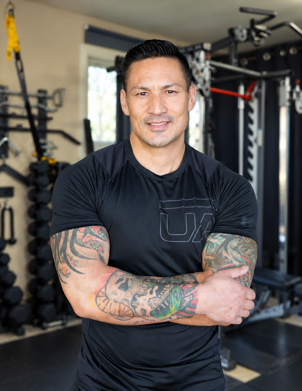 Kenton, owner and personal trainer at Evolve Fitness in Burnaby