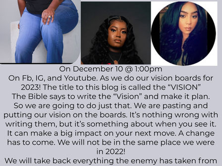 Live blog (The Vision)
