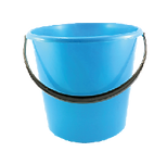 Seau bleu