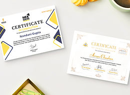 Certificates