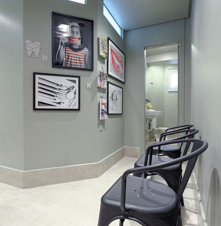 recepção clínica odontológica Dra Rebeca V O Andrade