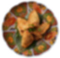 Fried prawn gyoza