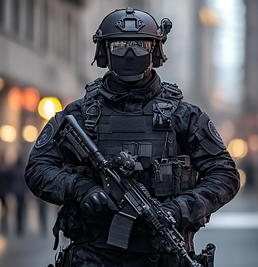 ebie187_a_tactical_officer_dressed_in_full_black_ef1ddbde-8c2d-401c-a67b-8eed2745536e.png
