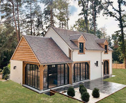 Maison 100% structure en chêne