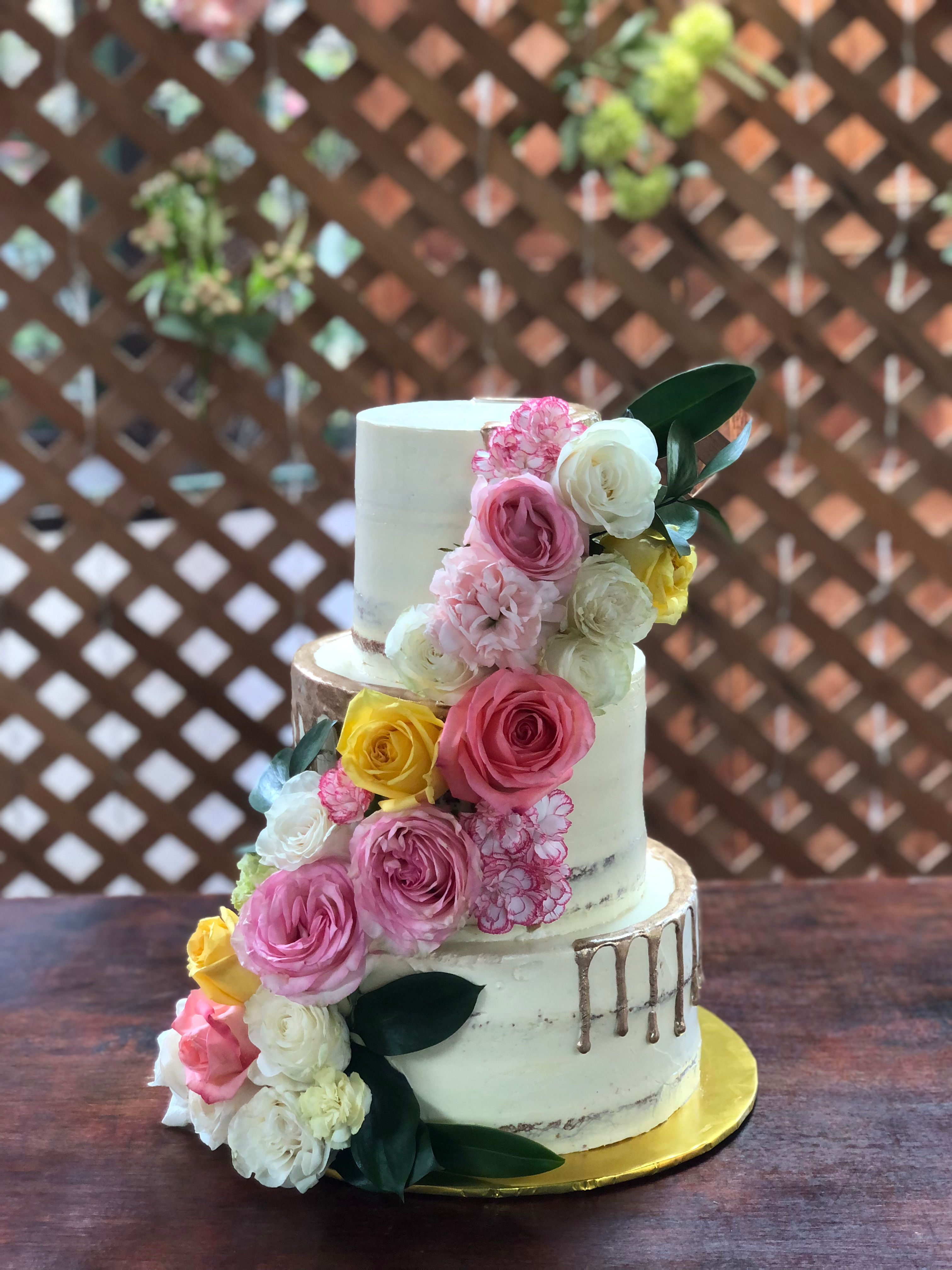 Torta personalizada de matrimonio