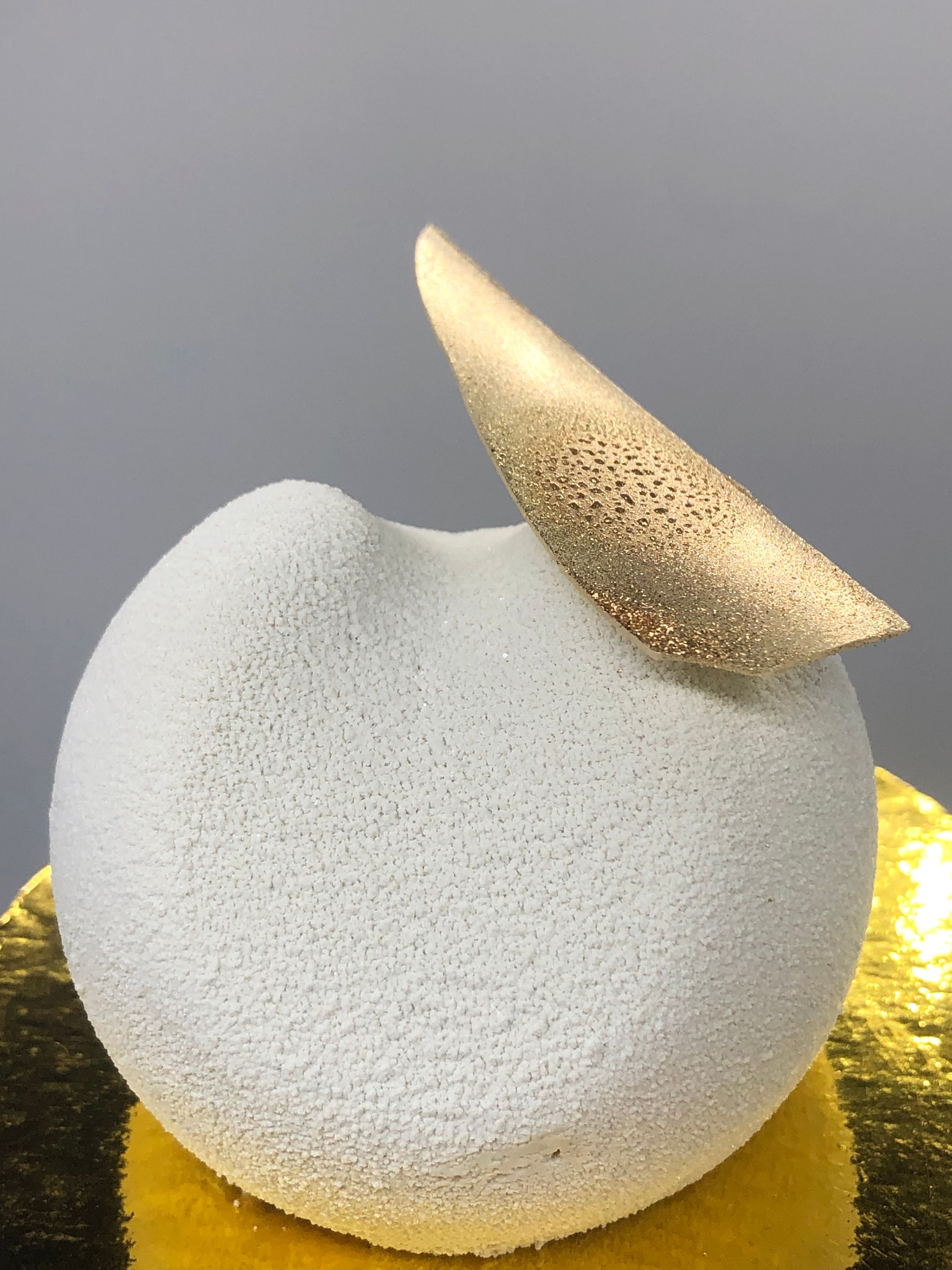 Petit Gâteau de maracuya y banano.