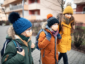 Kids with Masks