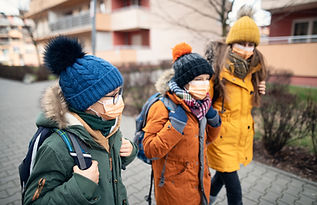 Kids with Masks