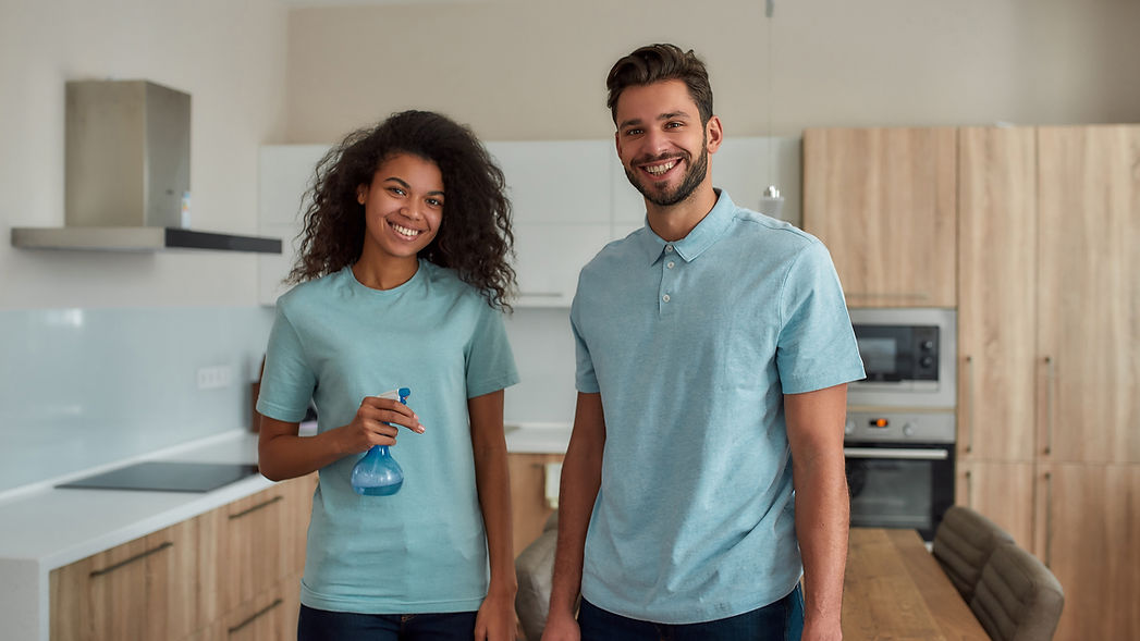 Cleaning a Kitchen