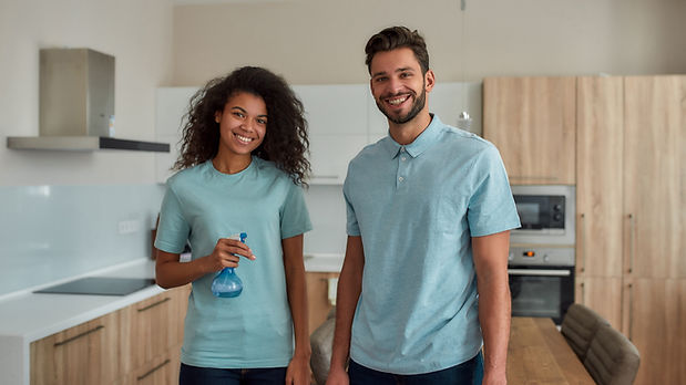 Cleaning a Kitchen