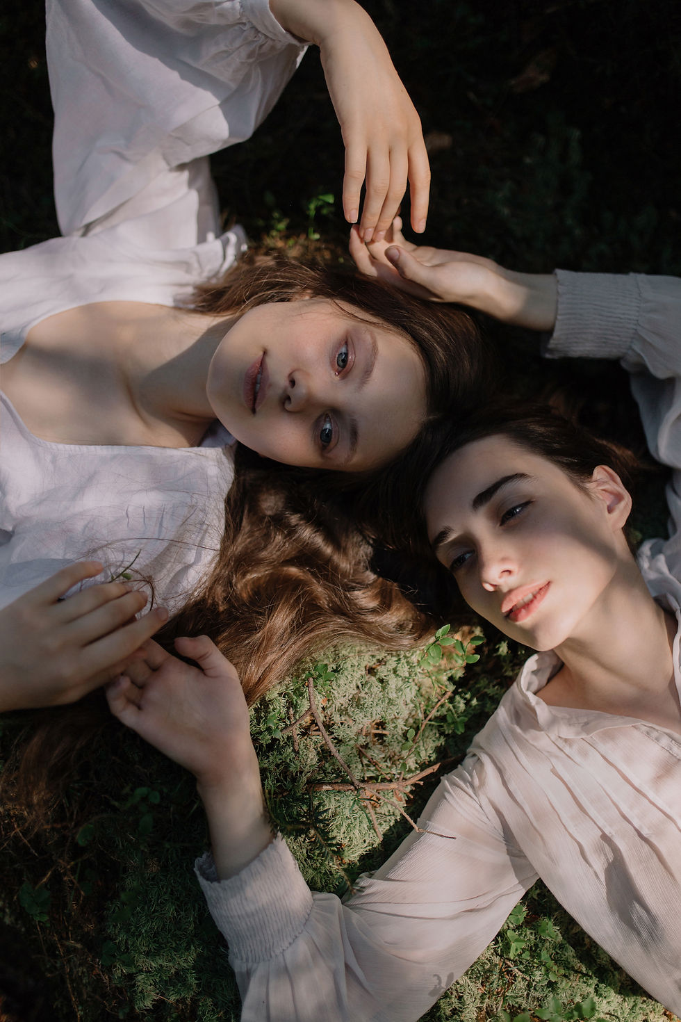 Women Lying Outdoors