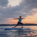 Paddleboard Yoga Pose