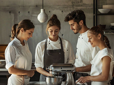 Team Cooking Together