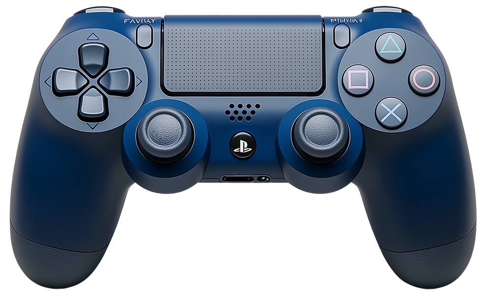 Blue Gaming Controller