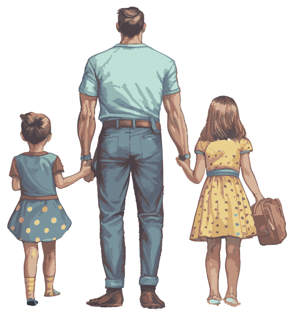 Family Holding Hands