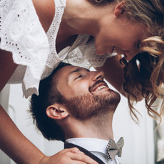 Boho Hochzeitspaar