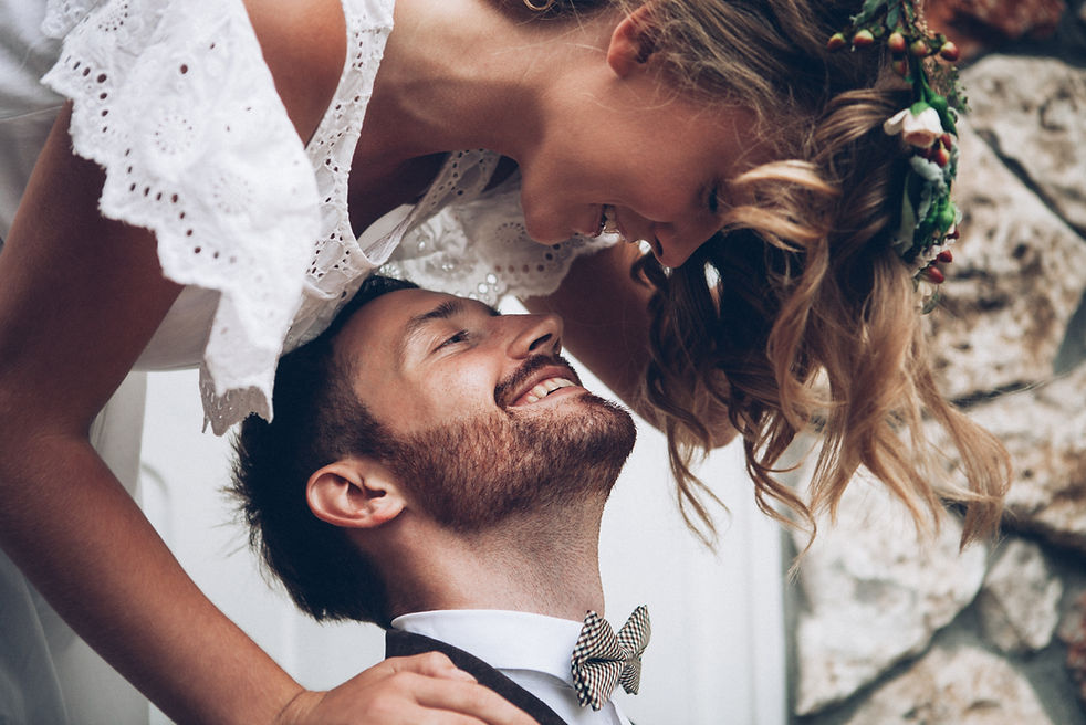 Boho Wedding Couple